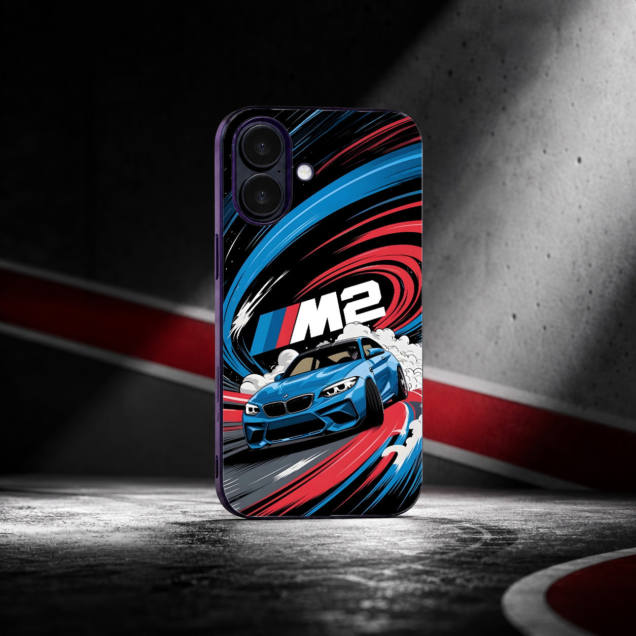 M2 Glass Phone Case