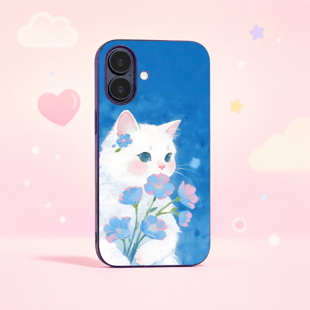 Bluelove Glass Phone Case