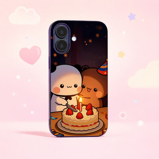 Birthday Bubu Glass Phone Case