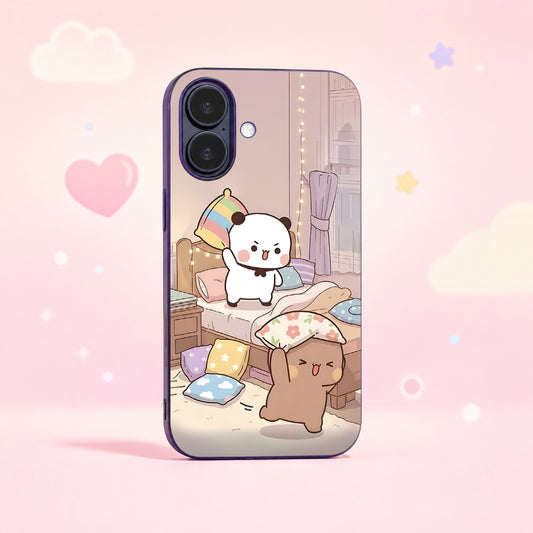 Game Over Glass Phone Case