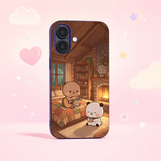 Music Time Glass Phone Case