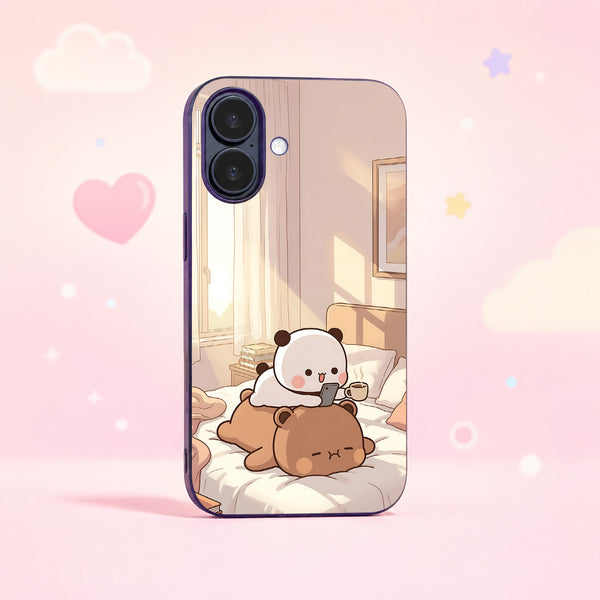 My Bed Glass Phone Case