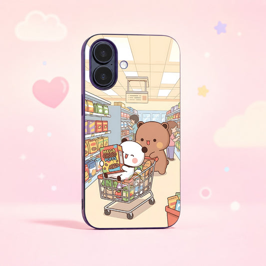 Shopping Time Glass Phone Case